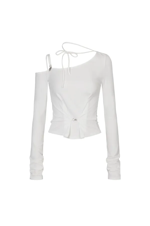 RUBY HOOK LONG SLEEVE white