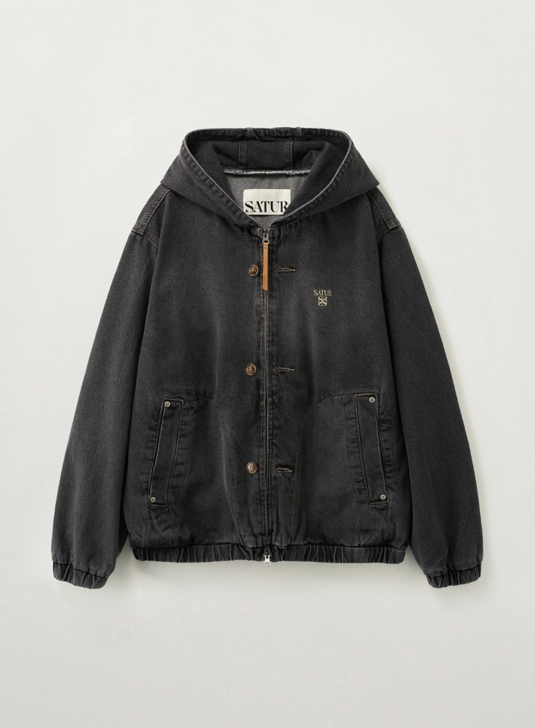 세터 Teo Denim Blouson Jacket - Gray 상품 이미지 1