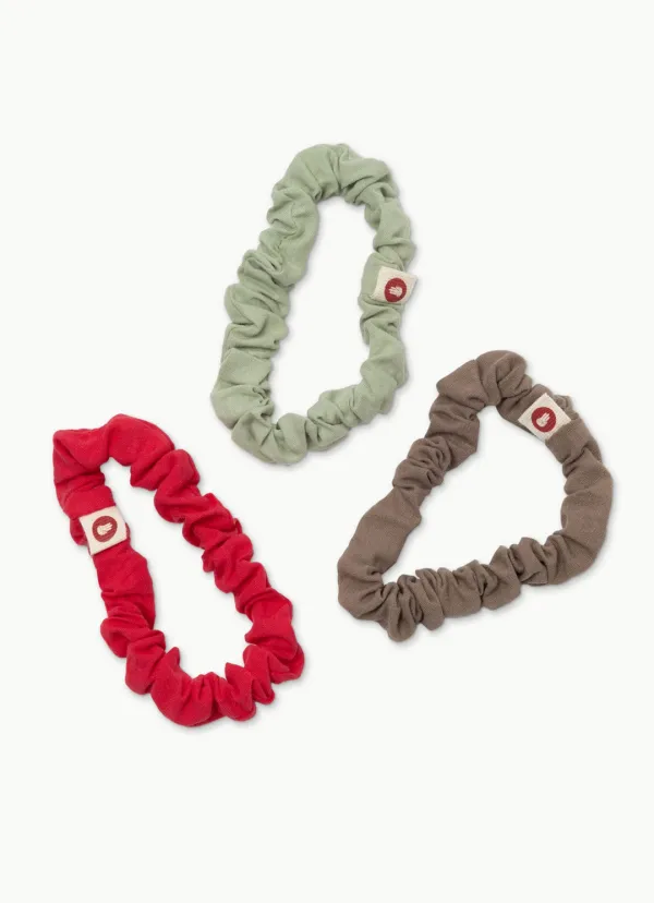 BM slim scrunchie (3set)_Pink Multi