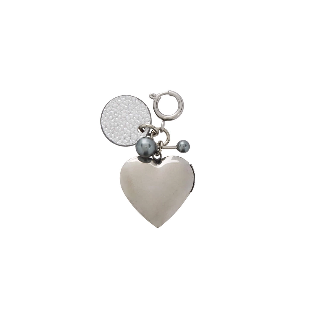 분크 Heart Memory Leather Charm Piccolo (하트 메모리 레더 참 피콜로) Silver 상품 이미지 3