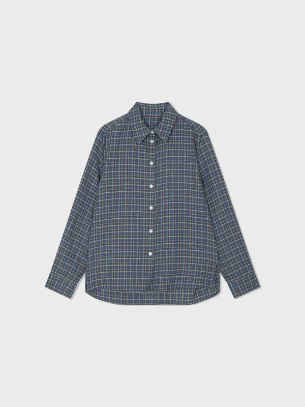 Regular Fit Shirt_Blue Bird Check