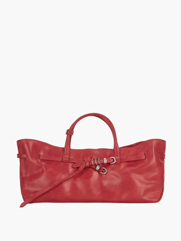 GRANDMA USED BAG_apple red pull-up