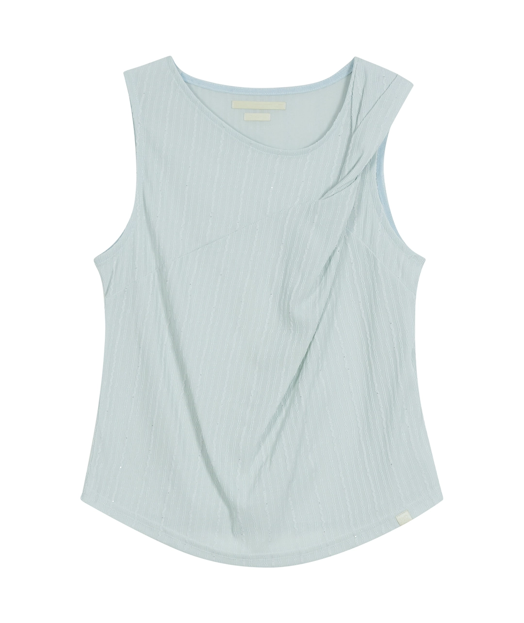타입서비스 Twisted Sleeveless Top [Sky Blue] 상품 이미지 3