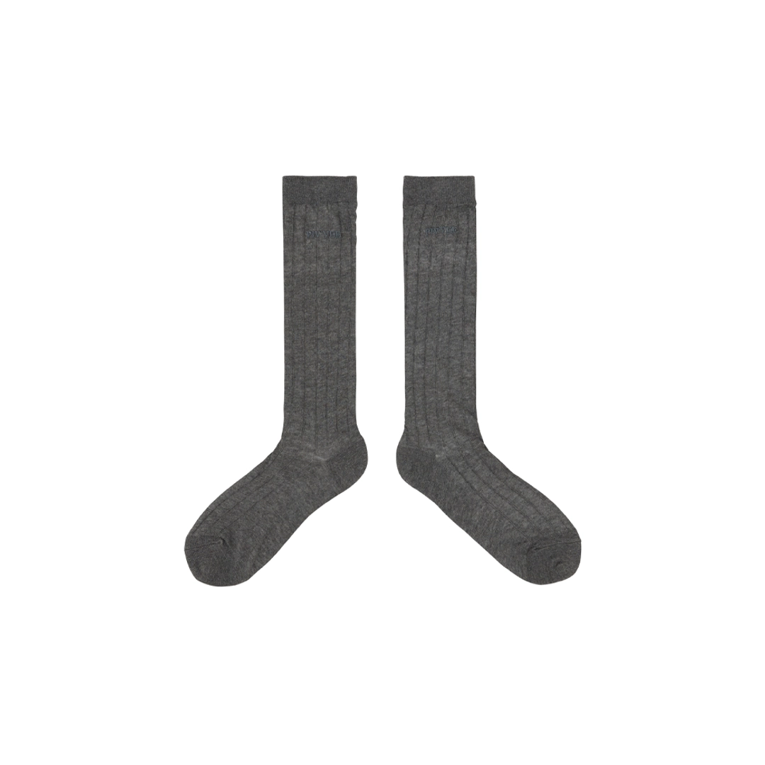 피브비 Sheer Loose Socks (fuzzy charcoal) 상품 이미지 2