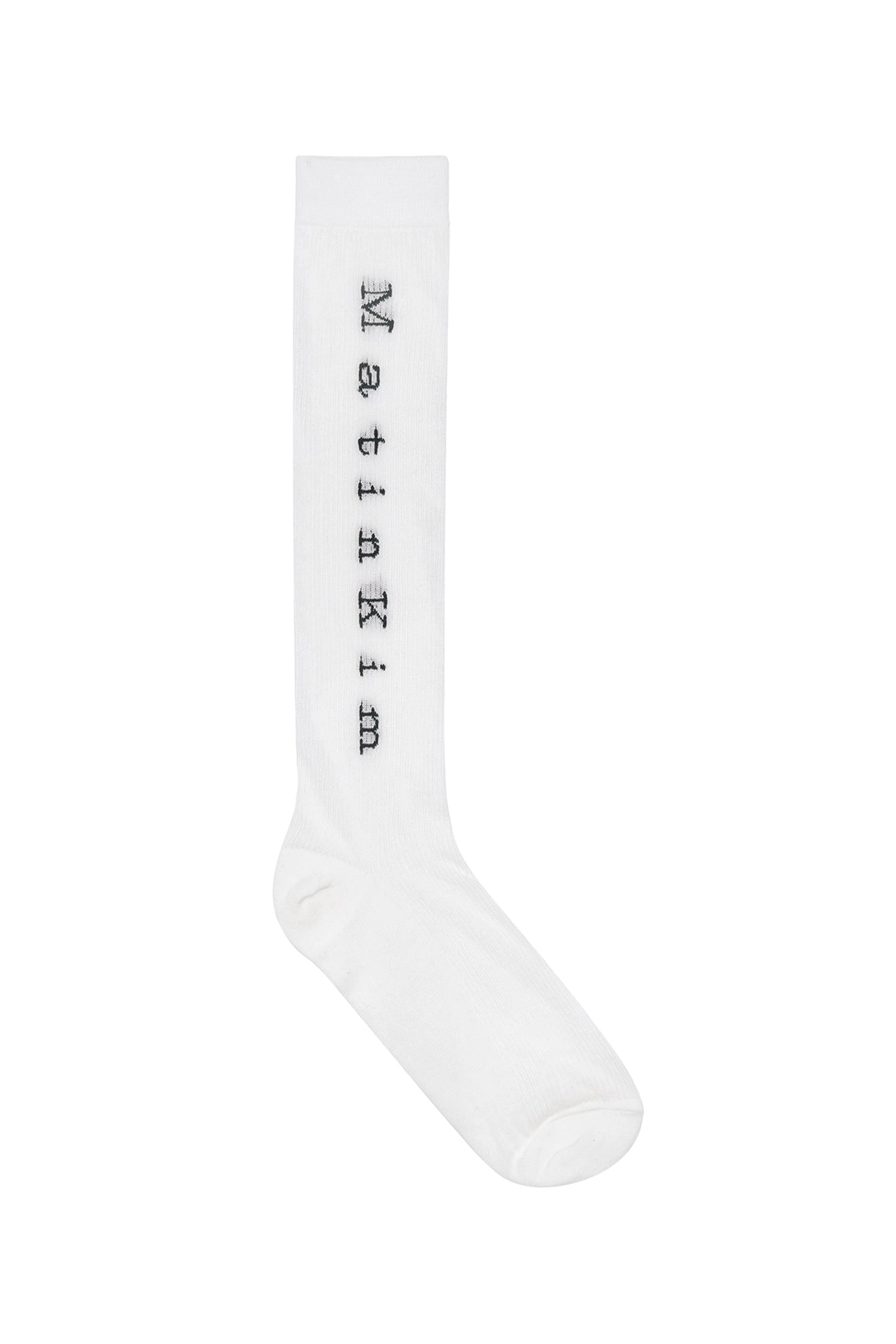 마뗑킴 MATIN JACQUARD LIGHT SOCKS IN WHITE 상품 이미지 1