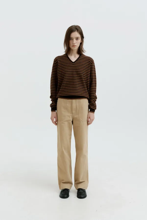 Classic V-neck Knit