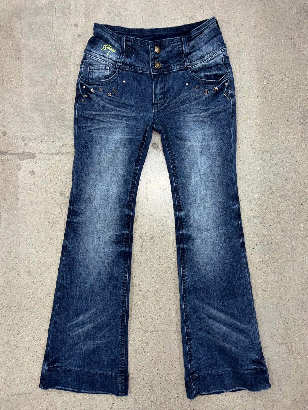 스컬프터 DIY Bootcut Denim Mid Blue 상품 이미지 1