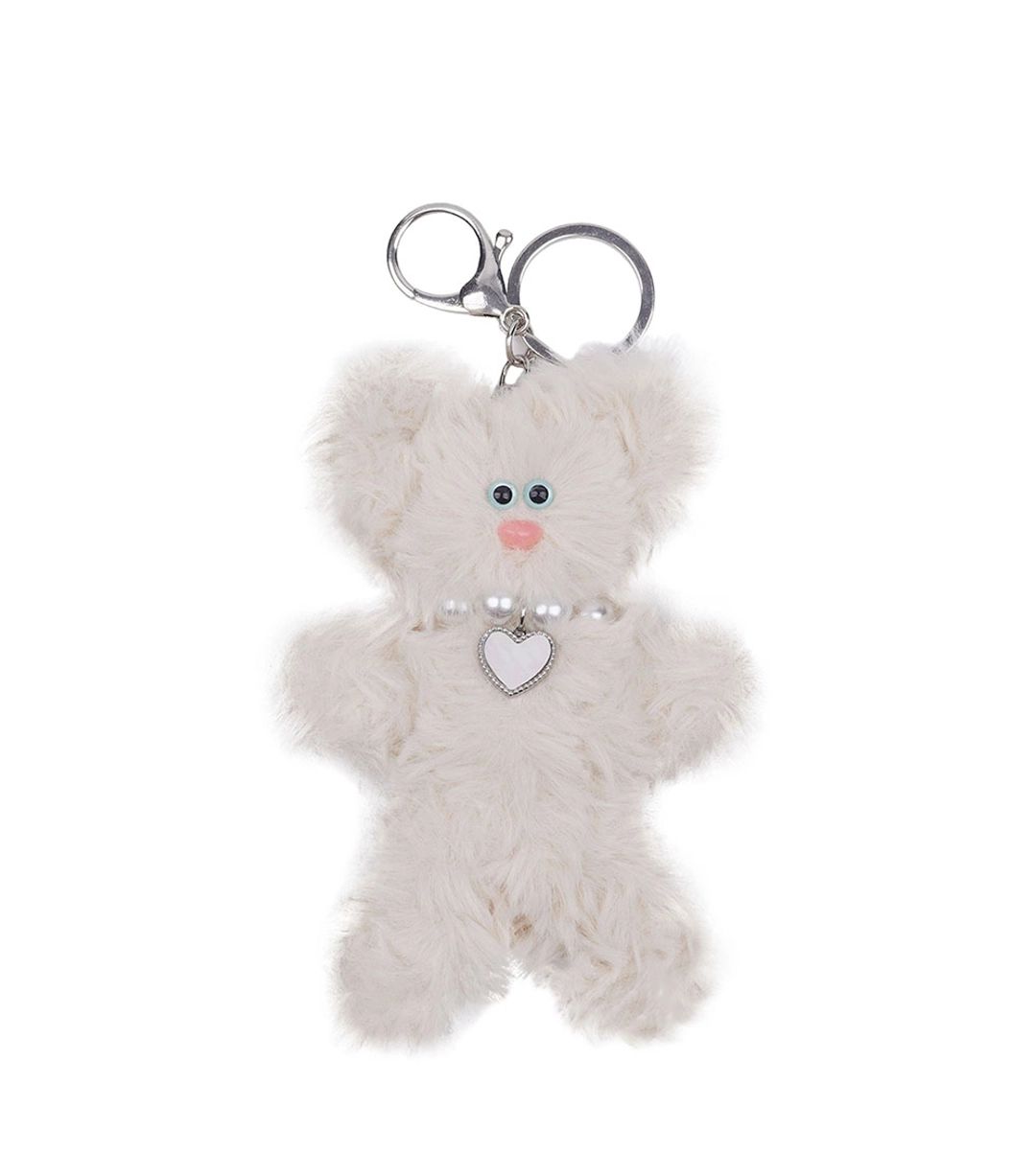 언타이디 Fluffy Keychain Cream 상품 이미지 1