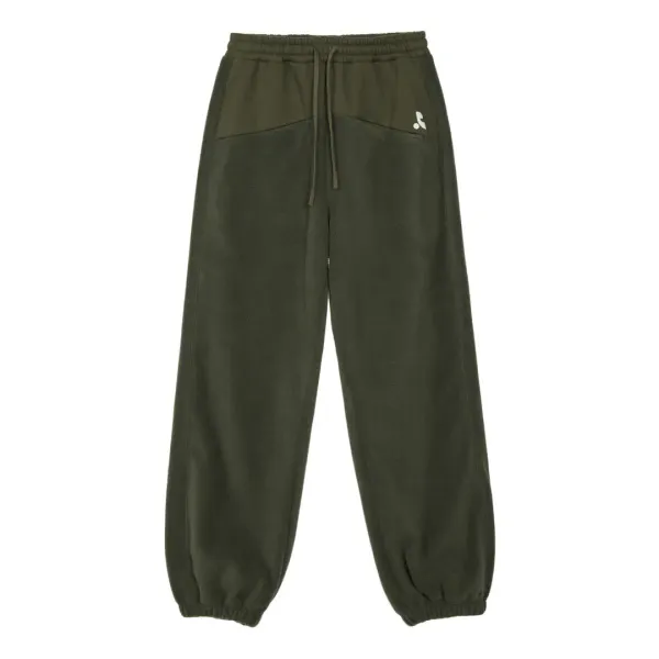 COLORATION FLEECE JOGGER PANTS - KHAKI