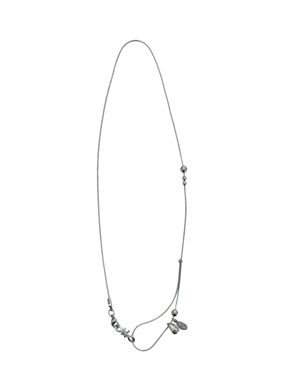 애즈온 CLAIR LAYERED NECKLACE / SILVER 상품 이미지 1