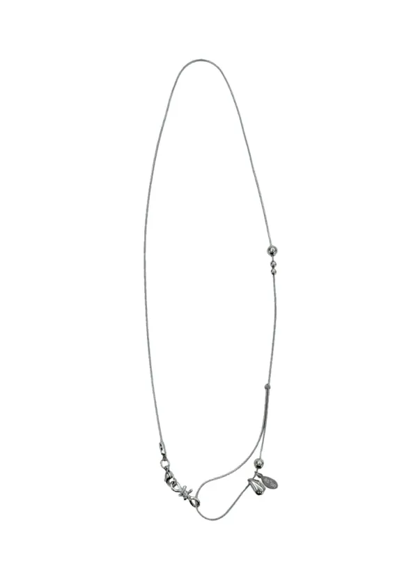 CLAIR LAYERED NECKLACE / SILVER