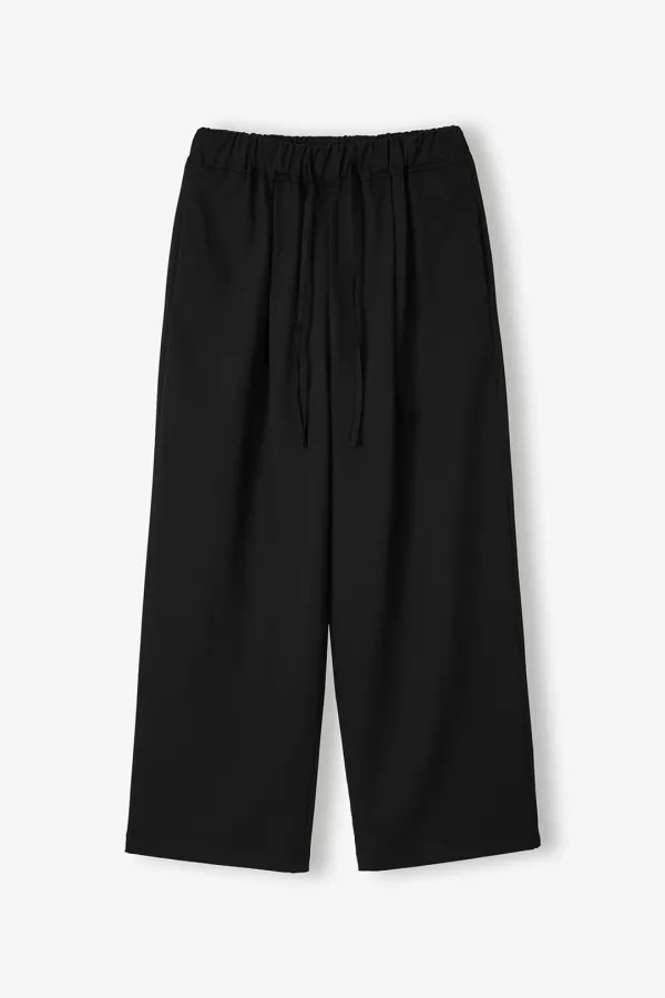 [2차] Bela Tuck String Pants_Black