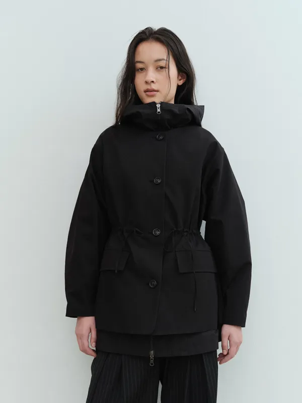 TVS REVERSIBLE HOODED JUMPER_BLACK