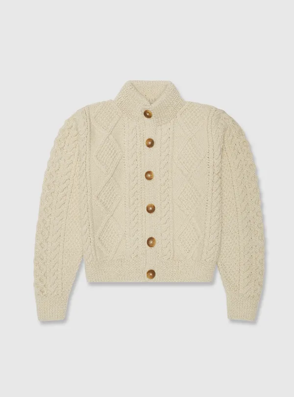 (Sale) Donegal Cable Cardigan