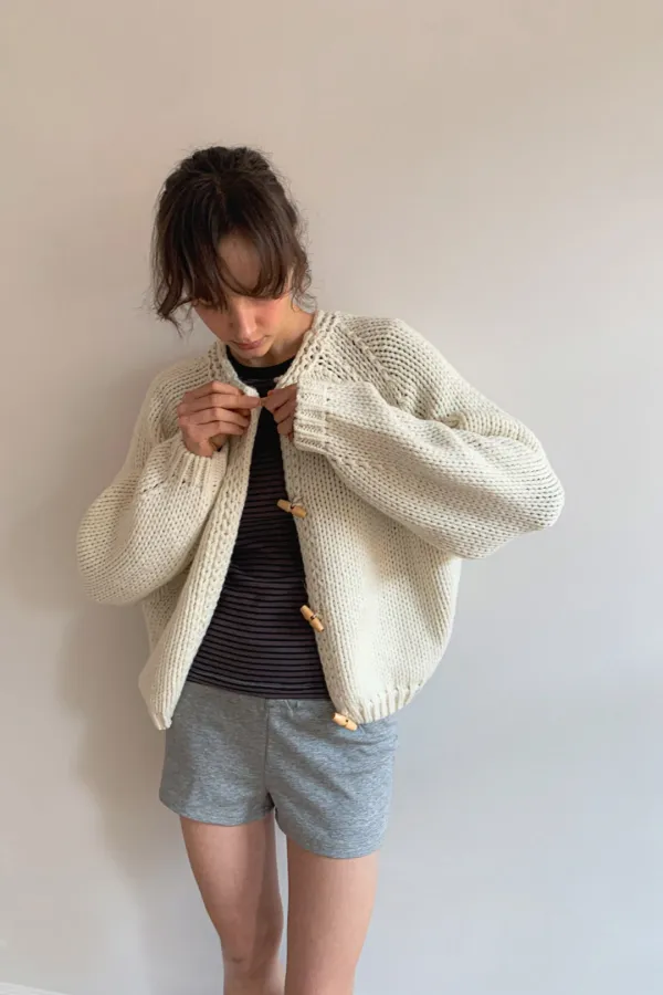 (시즌오프) Maggie Knit Cardigan / Ivory