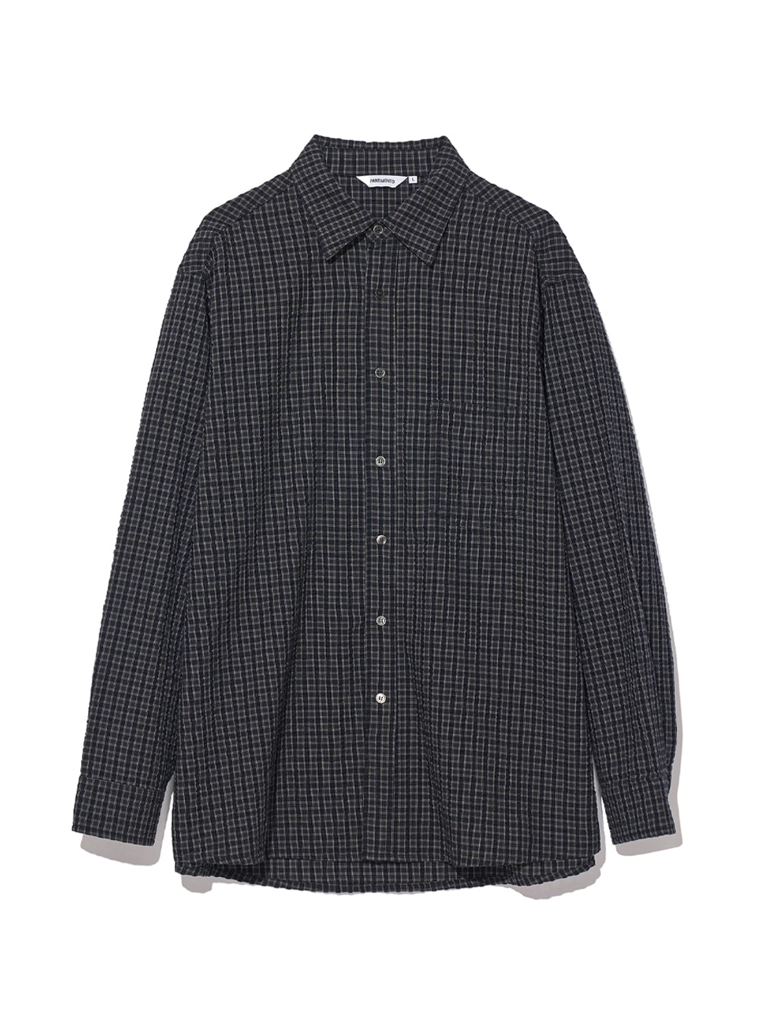 파르티멘토 Country Check Shirts_Black 상품 이미지 1