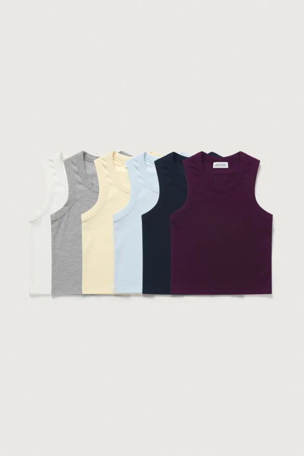 [2 PACK] ERGO LINE SLEEVELESS T_6COLORS