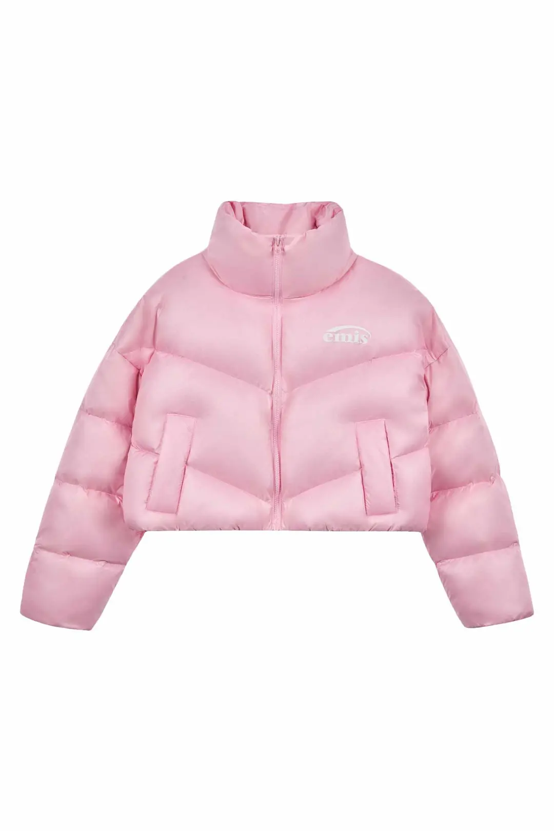 이미스 DUCK DOWN CROPPED PADDING-PINK 상품 이미지 2