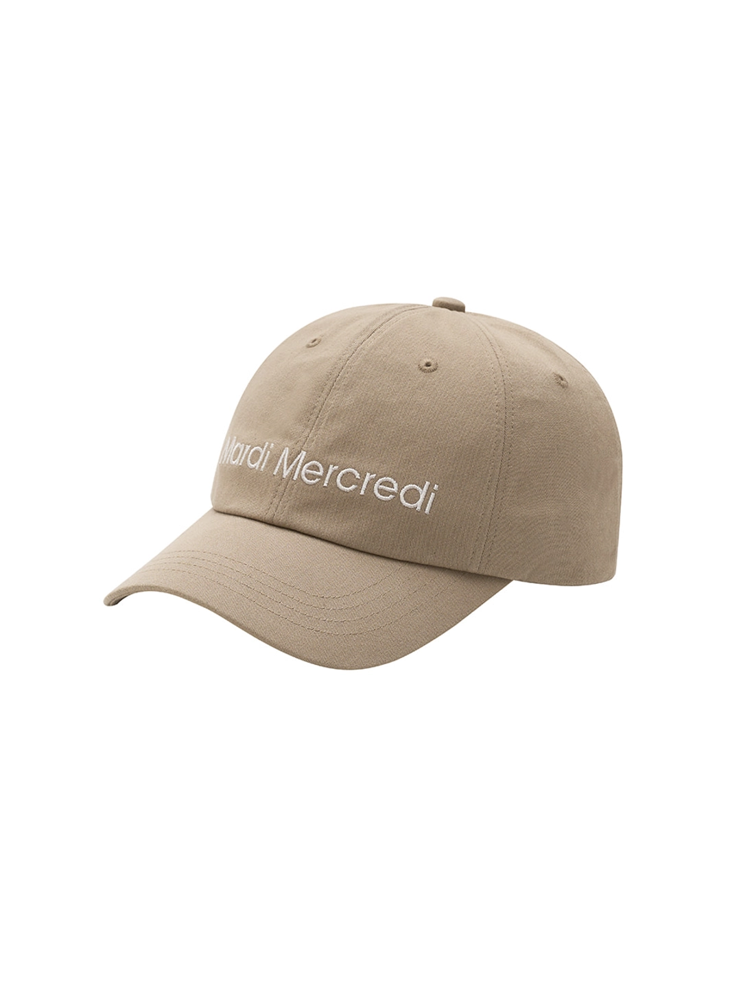 마르디 메크르디 CAP MARDI MERCREDI LOGO_BEIGE IVORY 상품 이미지 2