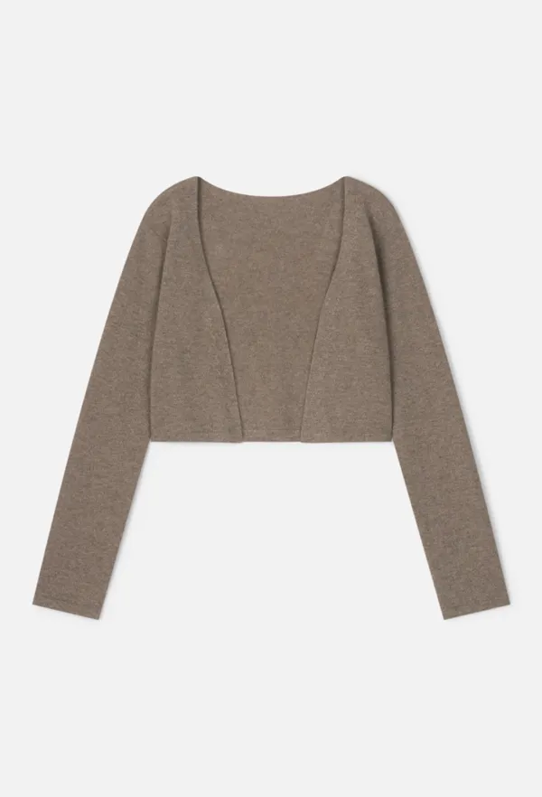 Cashmere Joy Knit Cardigan (Mocha)
