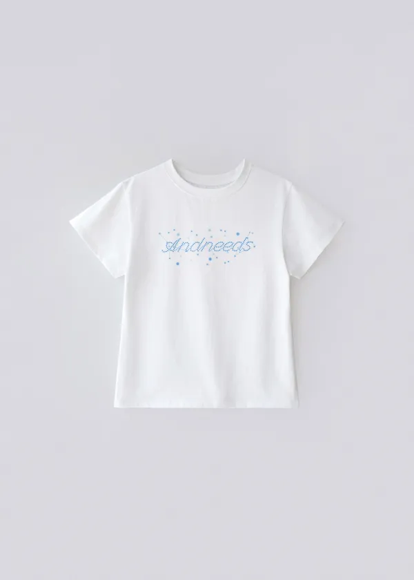 Starlight half tee (white)