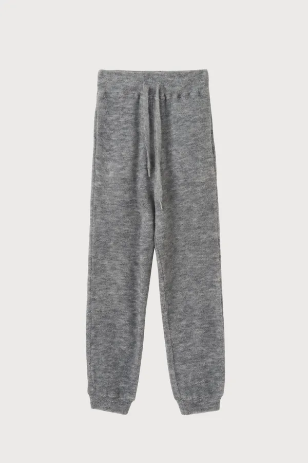 BOUCLE KNIT JOGGER PANTS [2 COLOR]