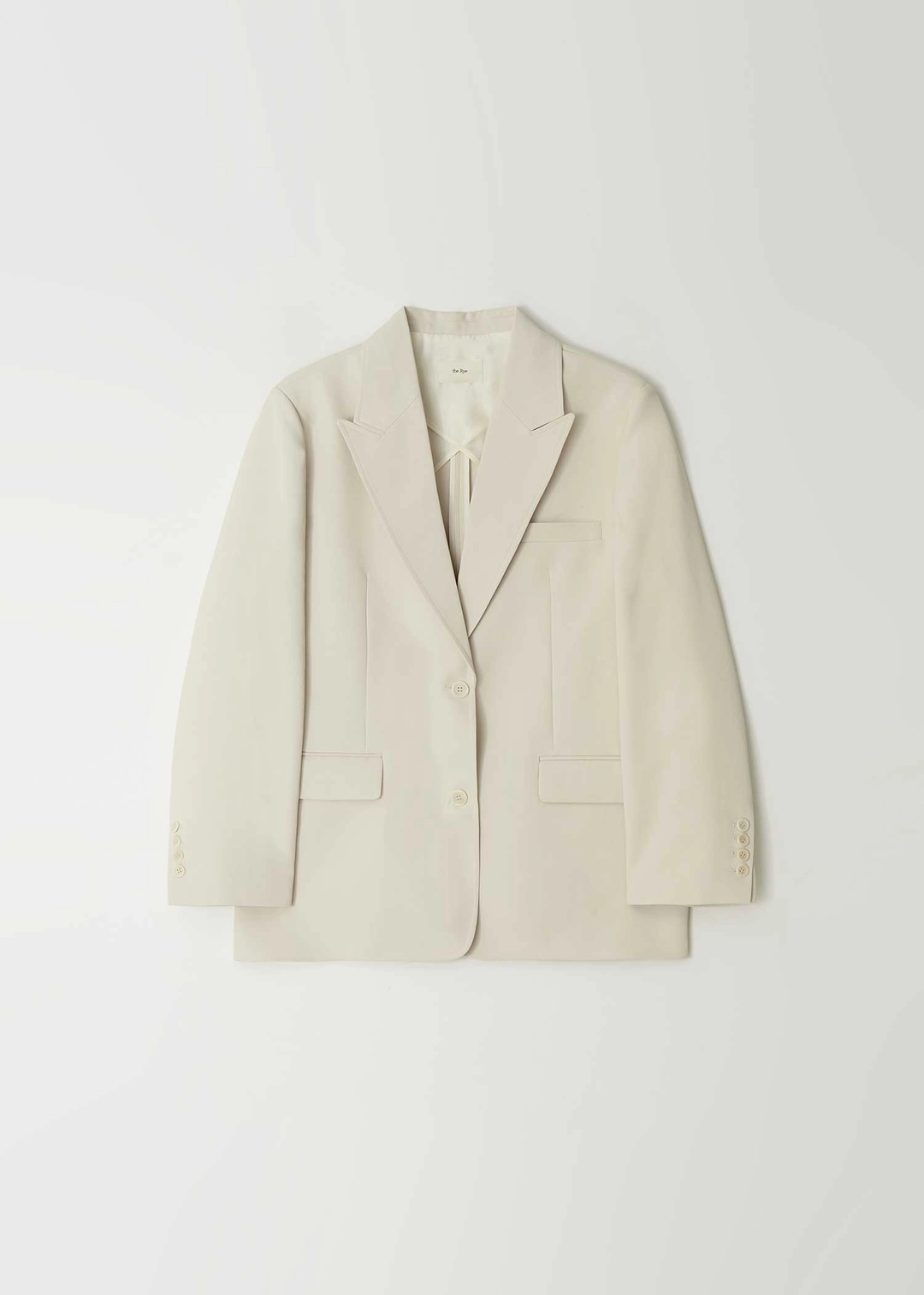 더라이 [2차] Two-Button Single Jacket(Cream) 상품 이미지 1