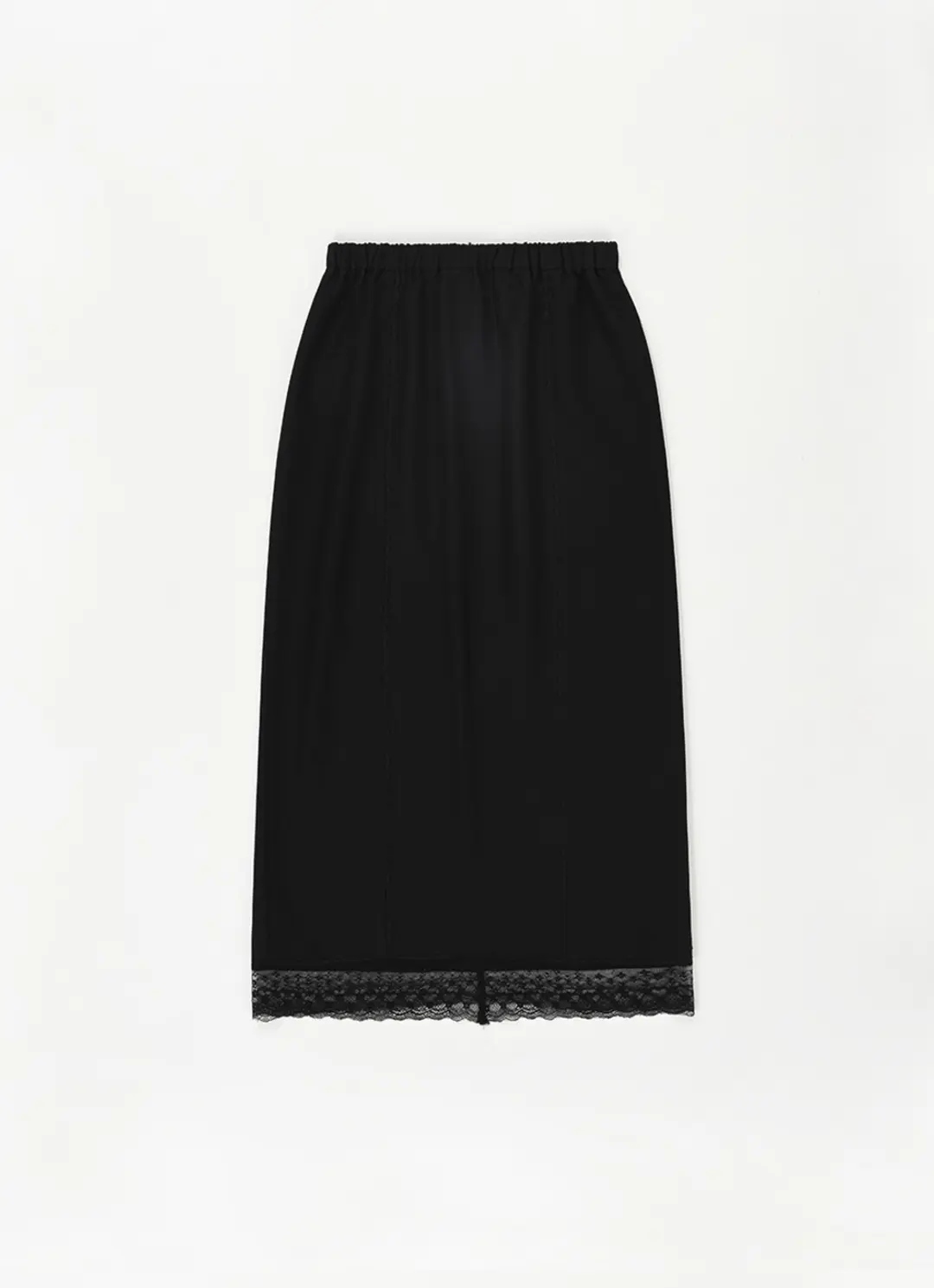 이브세이지 Lace midi Skirt (Black) 상품 이미지 3