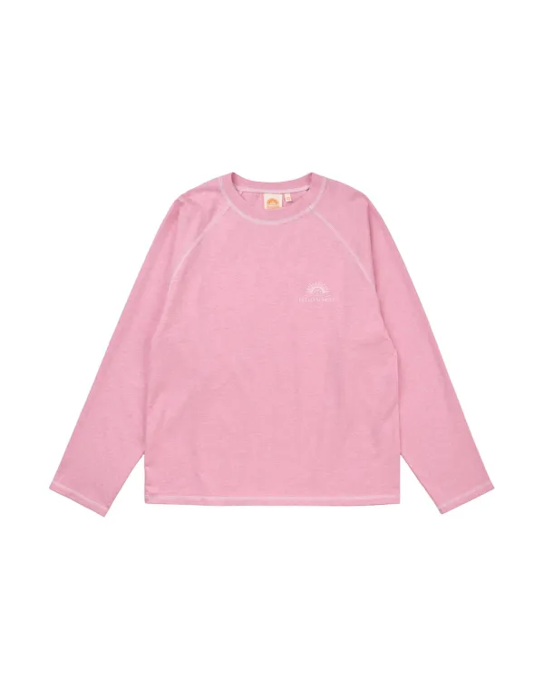 OG Logo Raglan L/S Tee_Pink