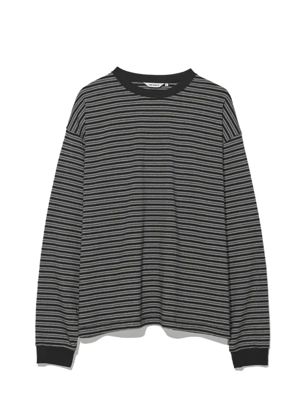 Multi Stripe Long Sleeve_Black