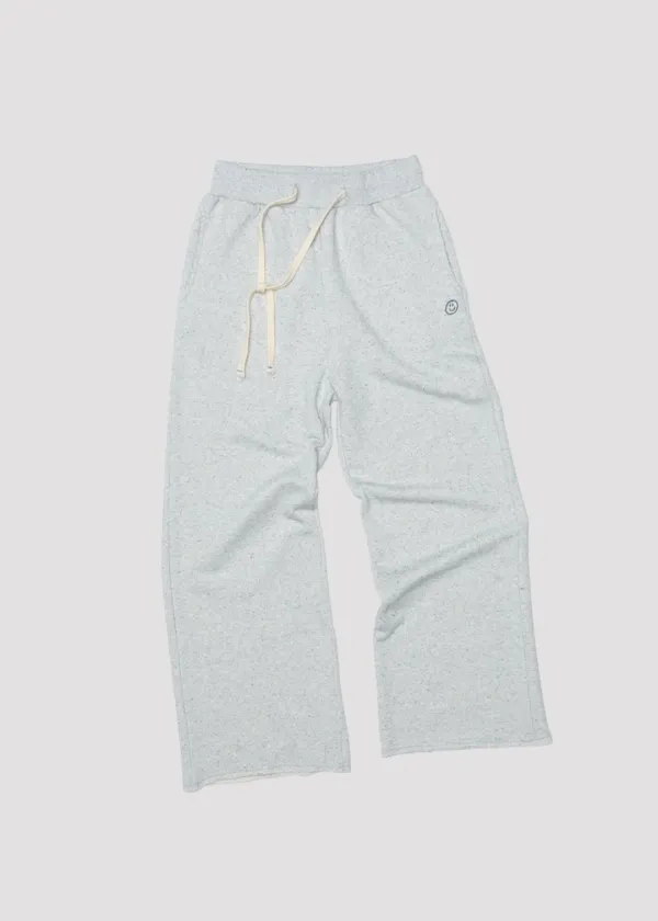 RAW CUT SWEAT PANTS LIGHT GREY