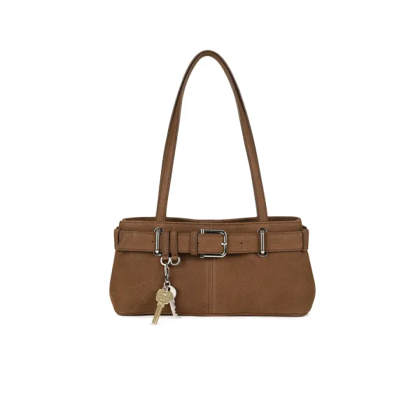 SHOULDER BROCLE MINI [NUBUCK BROWN]