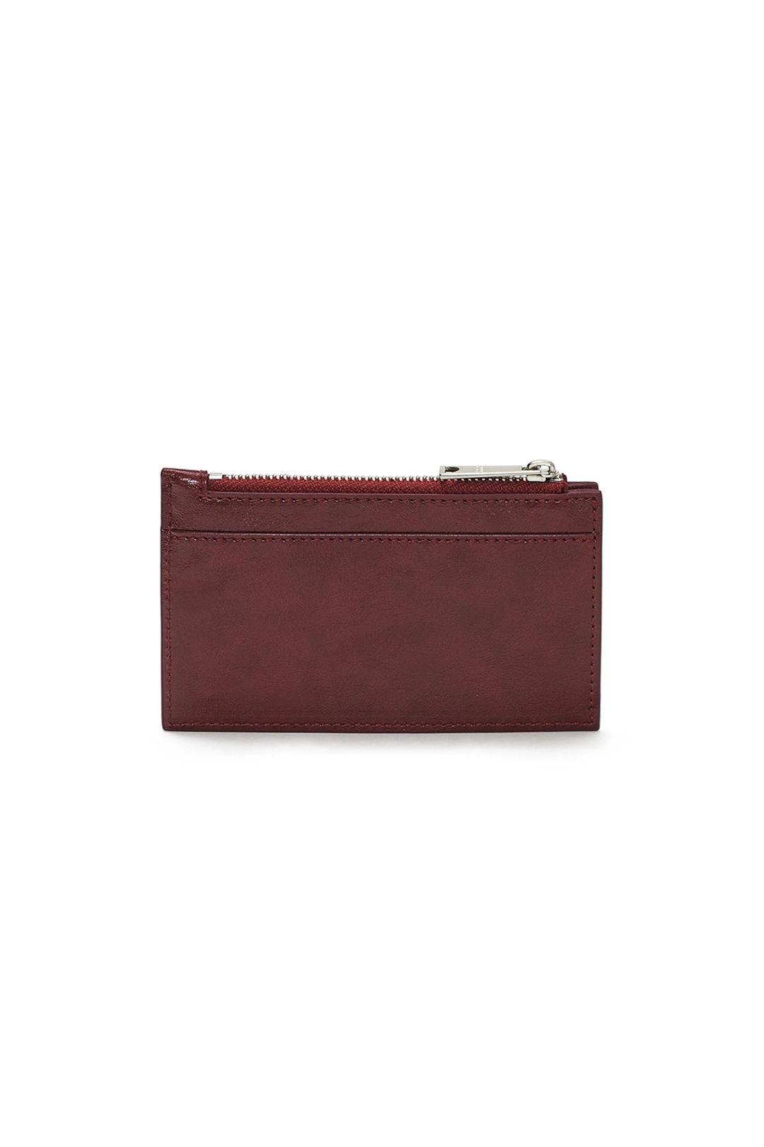 썬번프로젝트 FAUX LEATHER M.O.S WALLET, BURGUNDY 상품 이미지 3