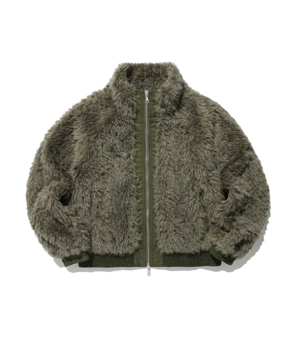 [10/20 11:00 KST] faux fur jacket [khaki]