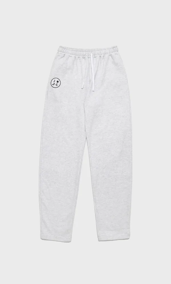Ankle Blouson Zuri Pants_White Melange