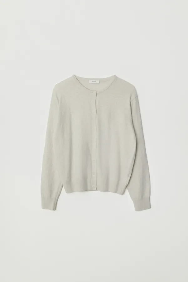 WREL WOOL CARDIGAN_OATMEAL