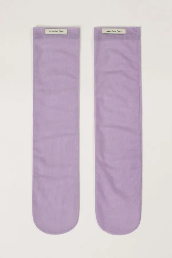 MESH SOCKS_LAVENDER