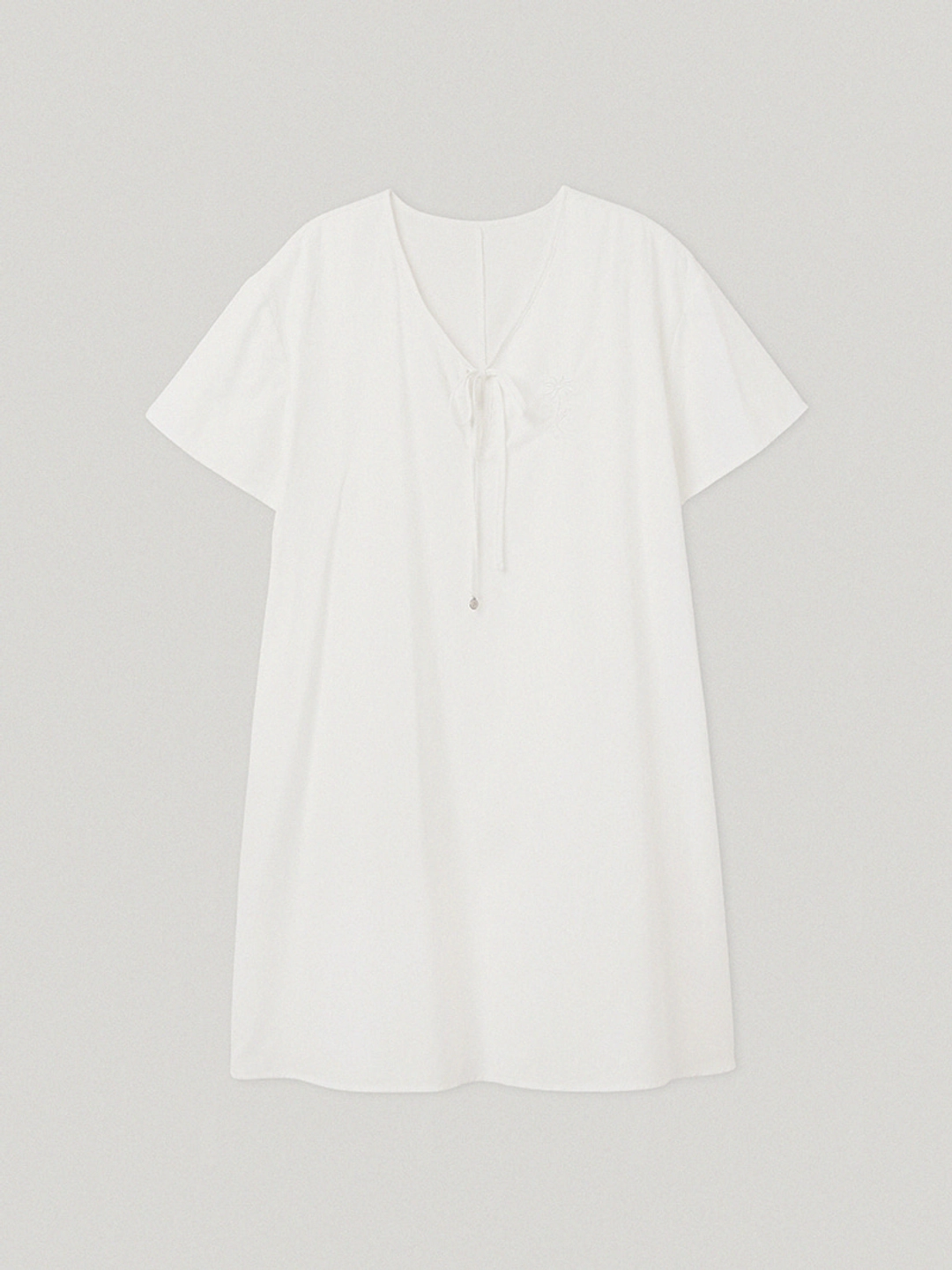 스무드무드 Naho Dress White 상품 이미지 1