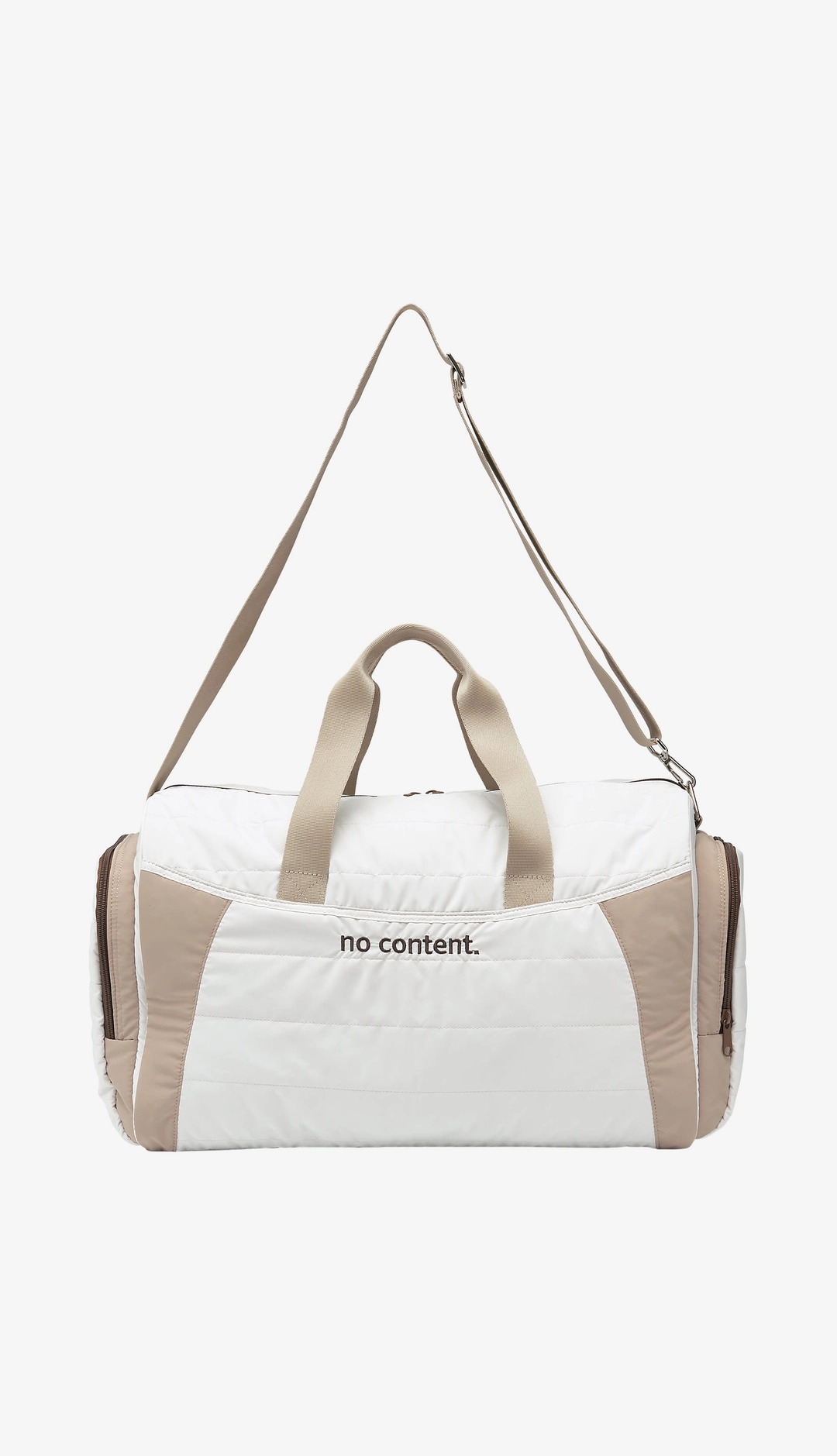 노컨텐츠 292. Jumbo Duffle Bag _ Ivory 상품 이미지 3