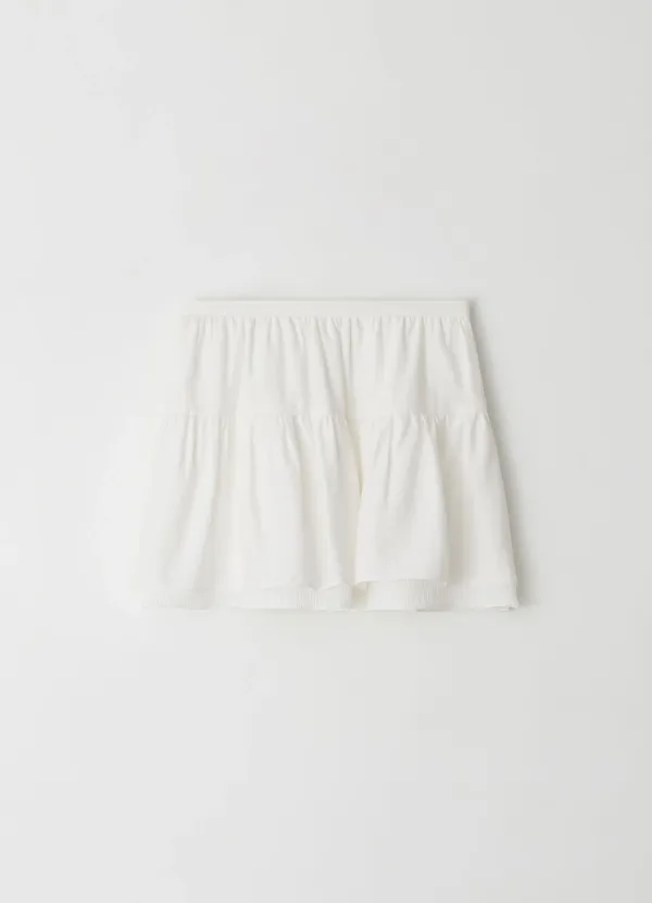 Ella Layer Skirt(White)