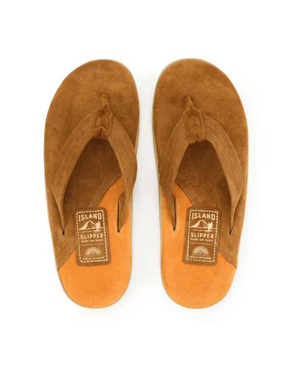 HS x ISLAND SLIPPER_PEANUT x ORANGE