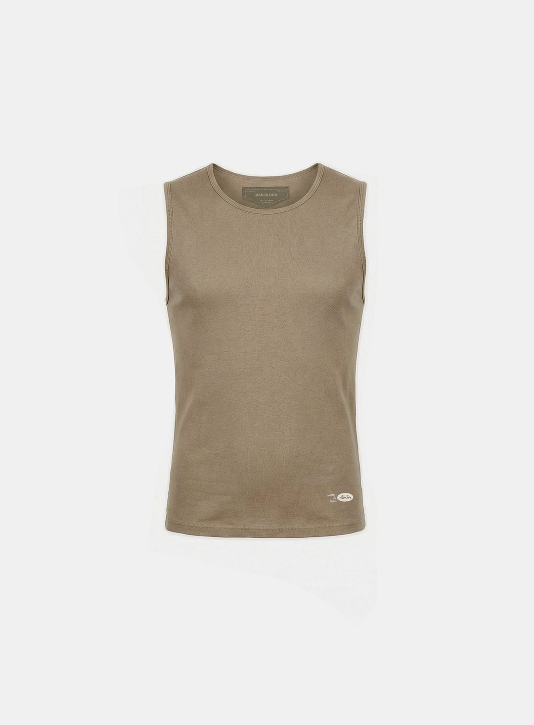 배드블러드 [w-tnk26-011] BS Cotton Jersey Classic Tank - Tobacco 상품 이미지 3