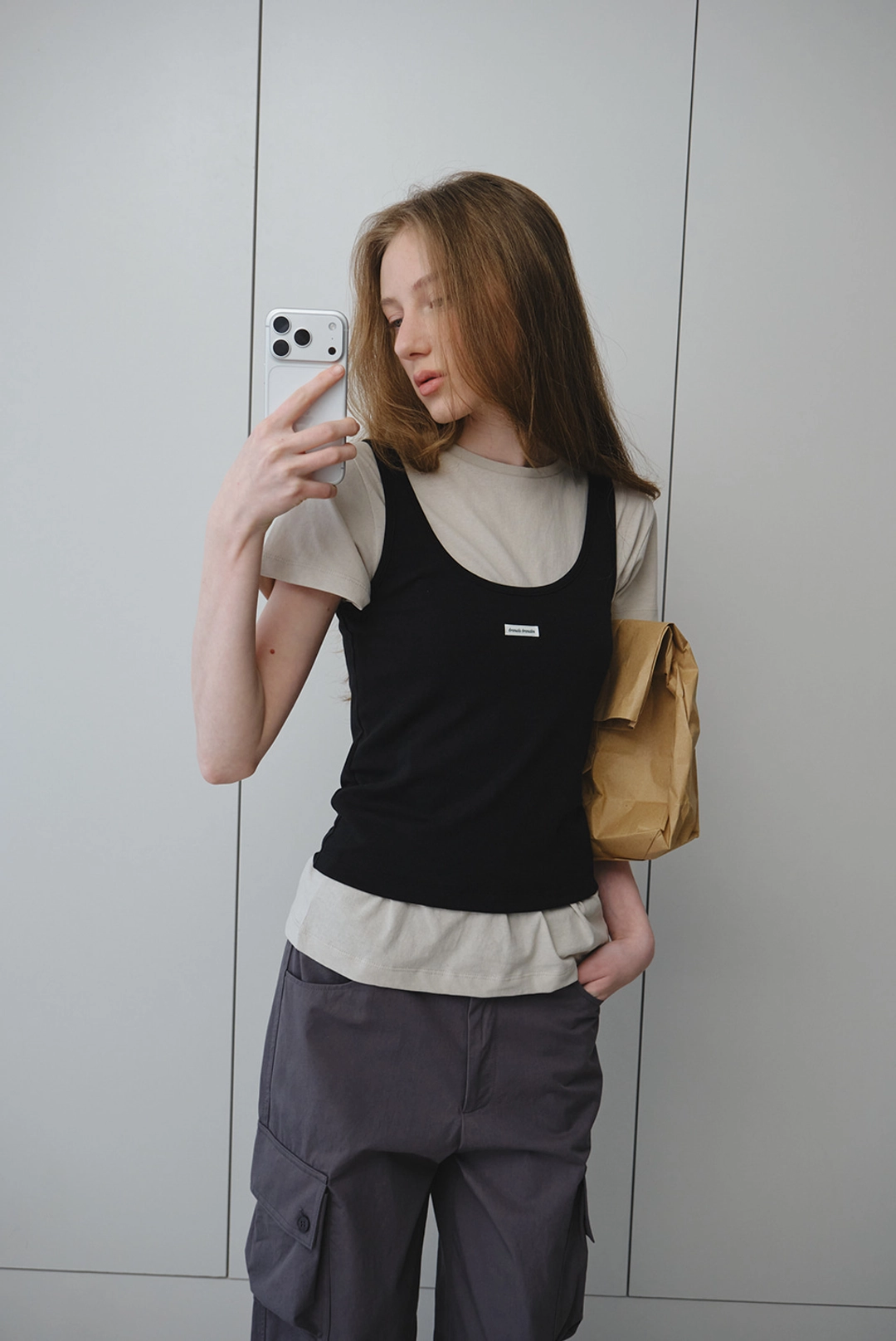 브렌다 브렌든 fresh sleeveless - black 상품 이미지 2
