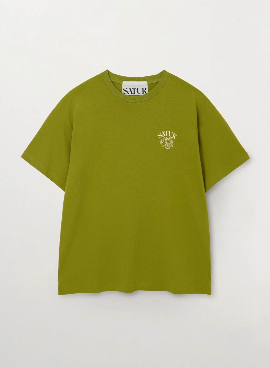 세터 Citron Back Logo T-Shirt - Olive Green 상품 이미지 1