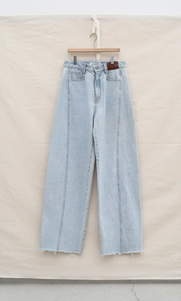 Fallin Denim Trouser_Light Blue (6차 리오더)