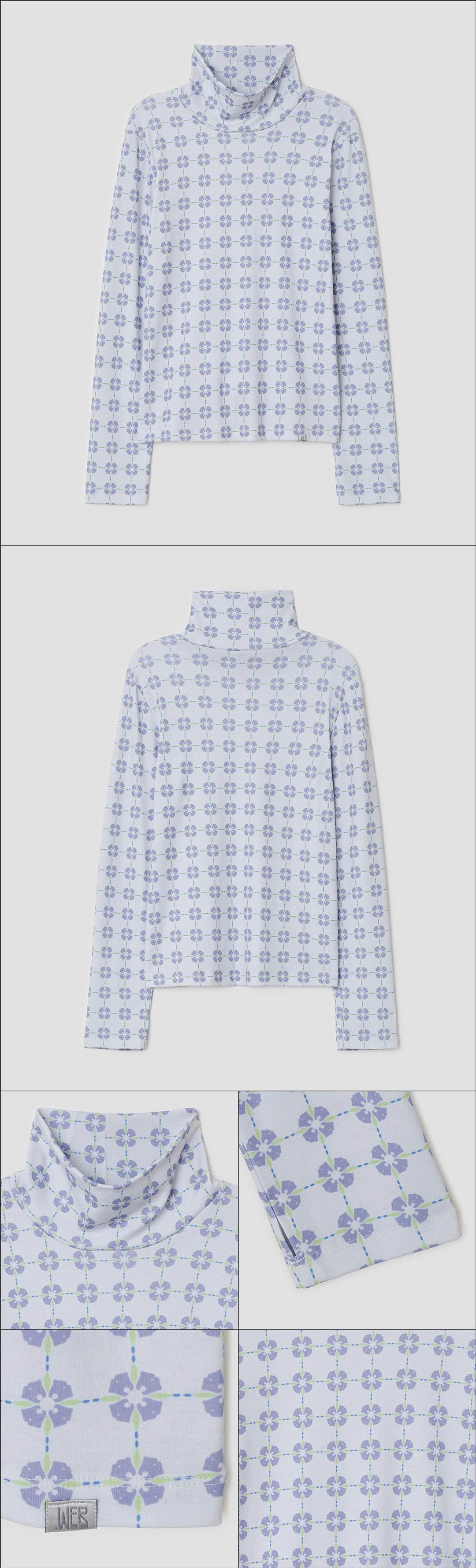 타입서비스 Flora Tile Top [Gray] 상품 이미지 2