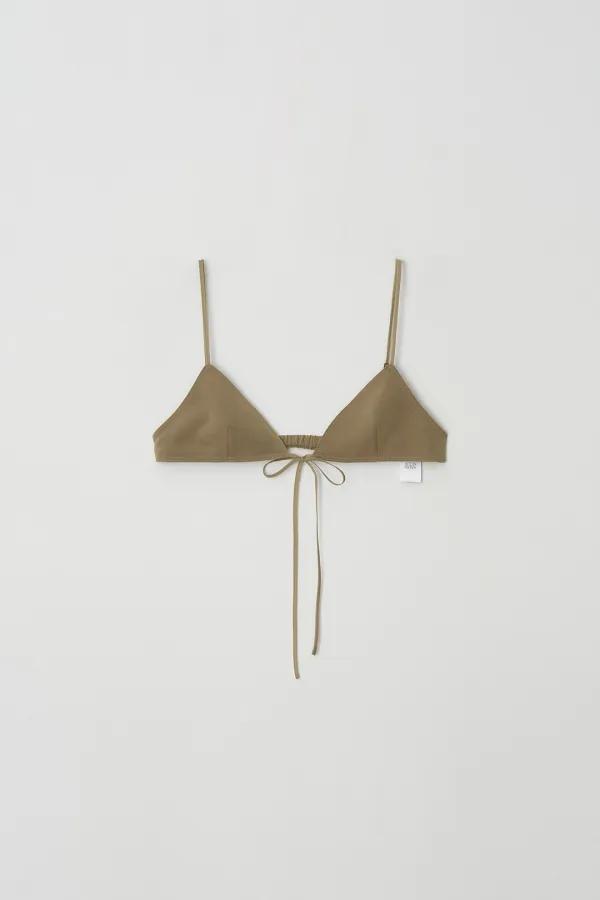 Contrast Bra Bustier (brown)