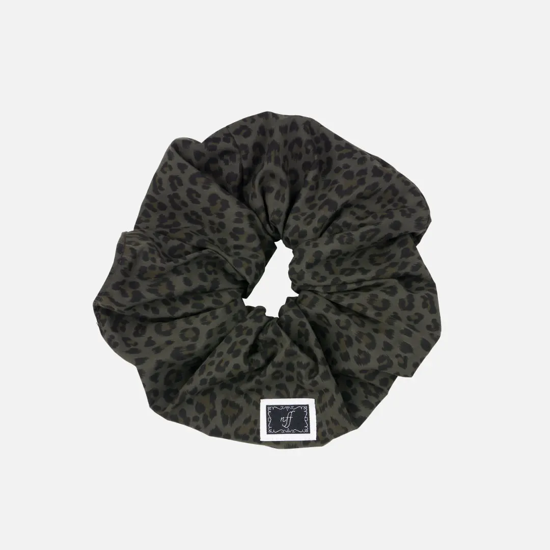 엔프프 leopard scrunchie big-khaki 상품 이미지 3