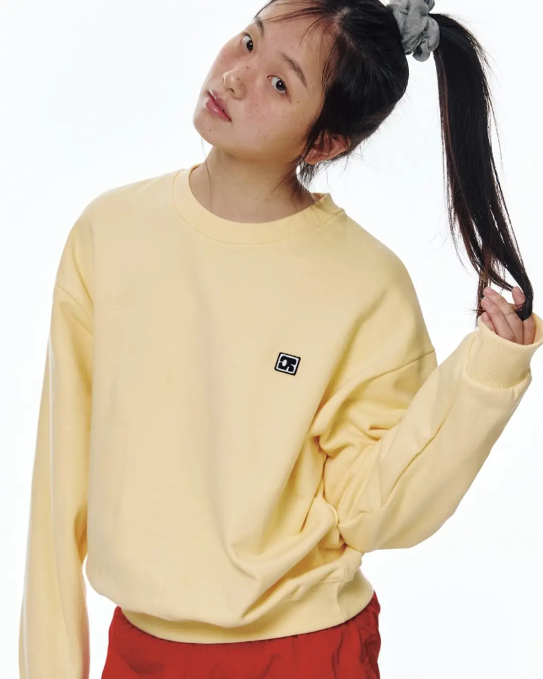 센토르 CENTAUR EMBLEM PATCH SWEATSHIRT_YELLOW 상품 이미지 2