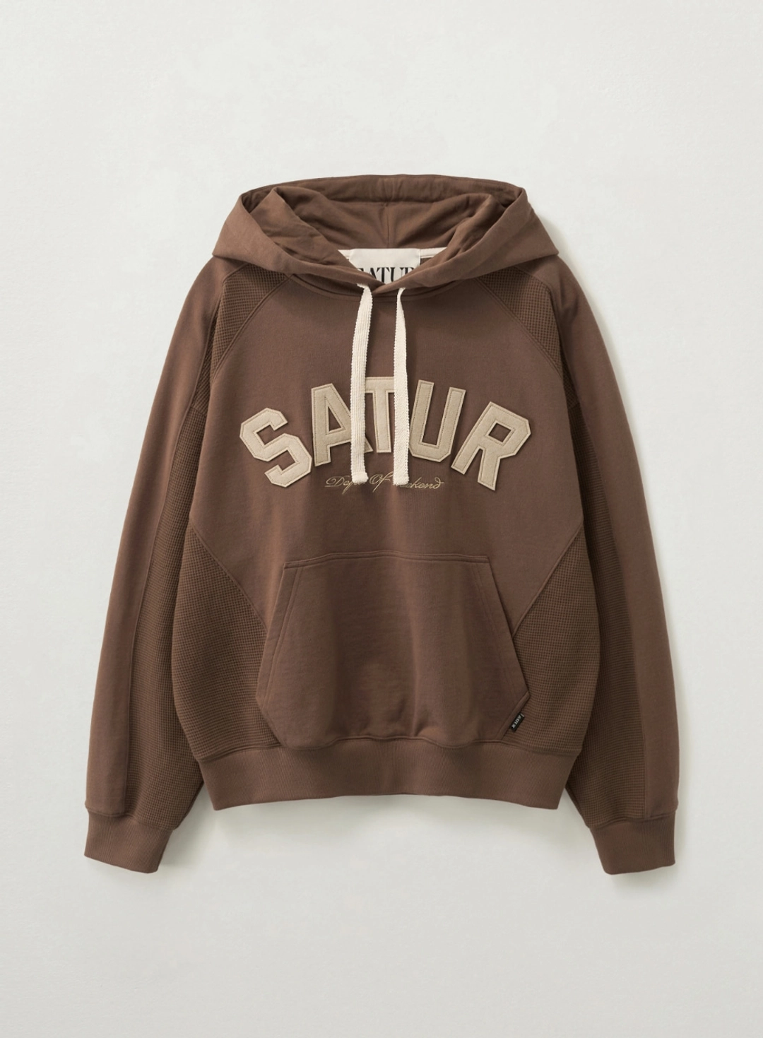 세터 Lugo Panel Hoodie - Brown 상품 이미지 1